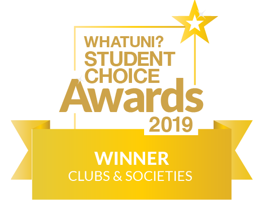 Whatuni clubs and societies winner logo