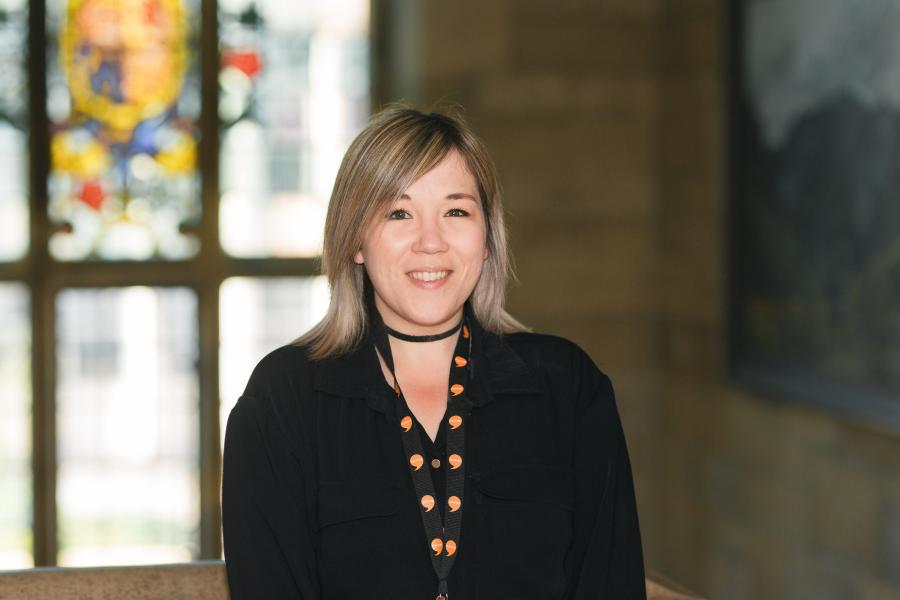 Close-up Photo of Lynette Williams in the Main Arts Building