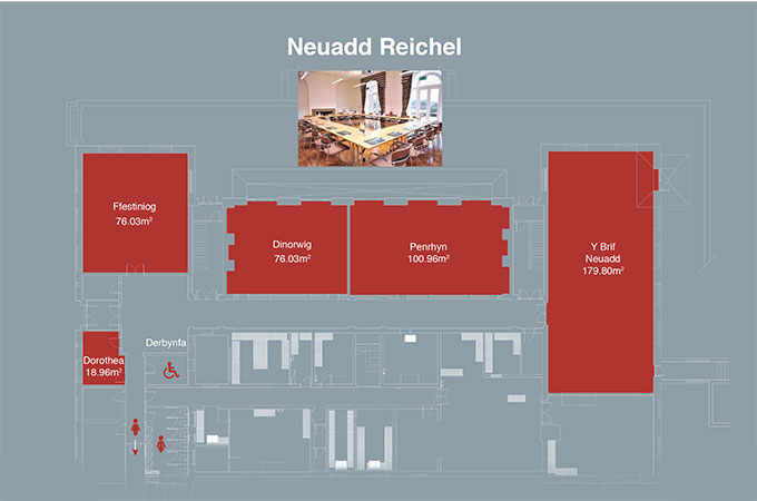 Layout of Reichel Hall