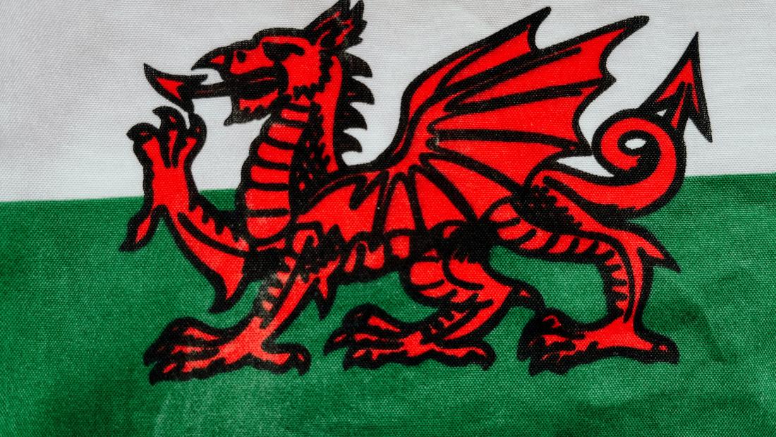 An image of the Welsh flag