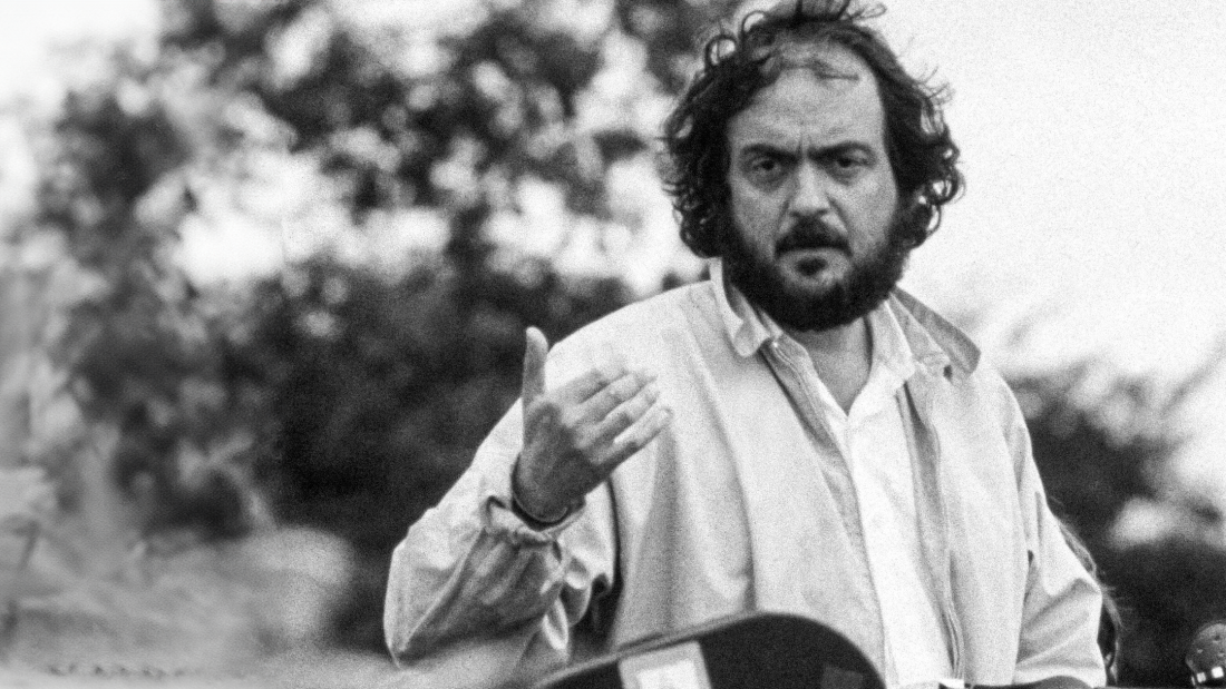 Stanley Kubrick directing the film Barry Lyndon
