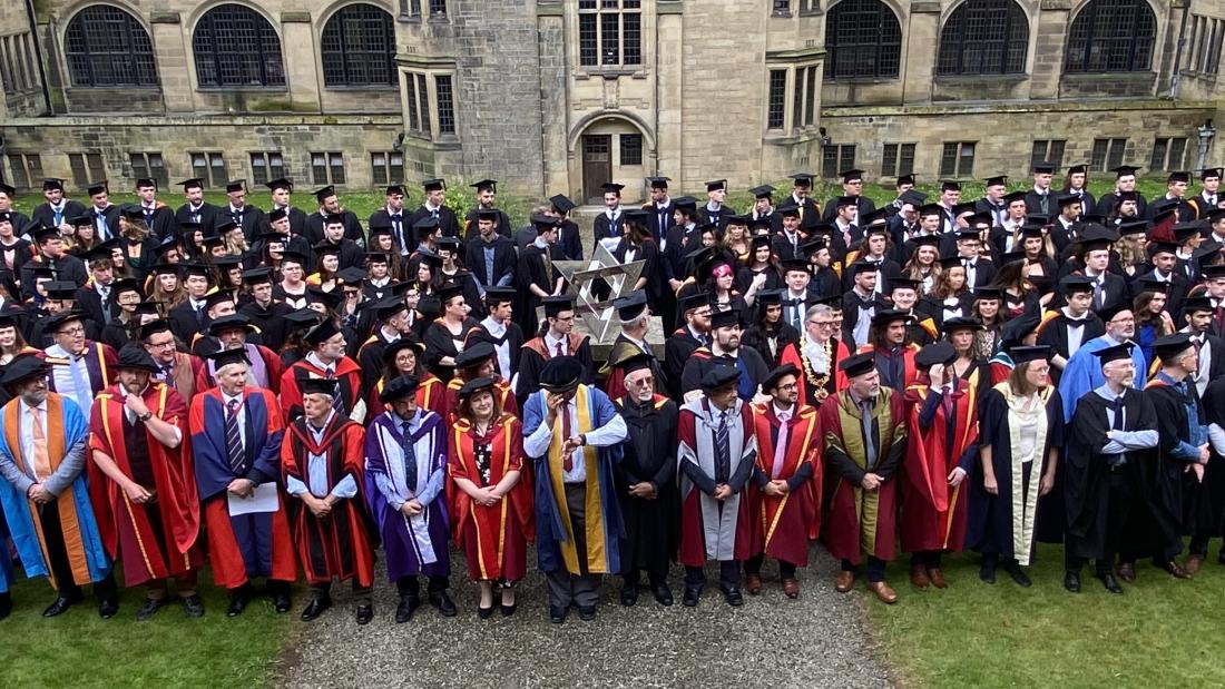 Summer Graduation 2024 group photograph of all graduates