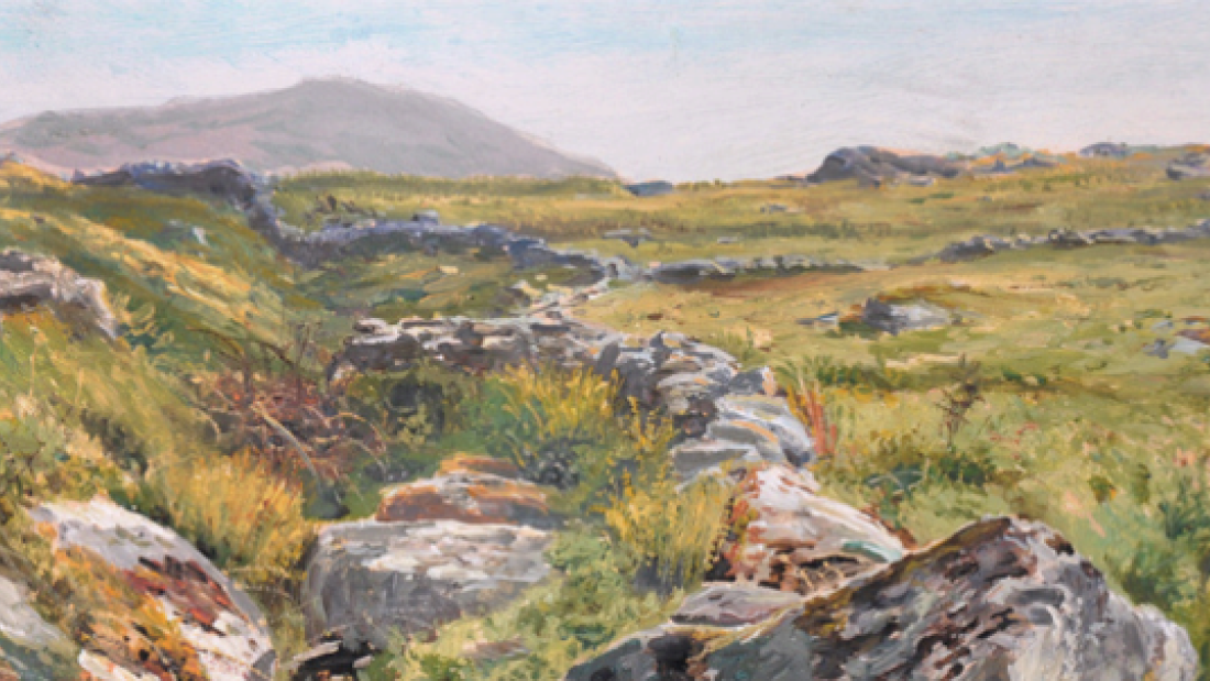 Painting exhibited at Storiel 