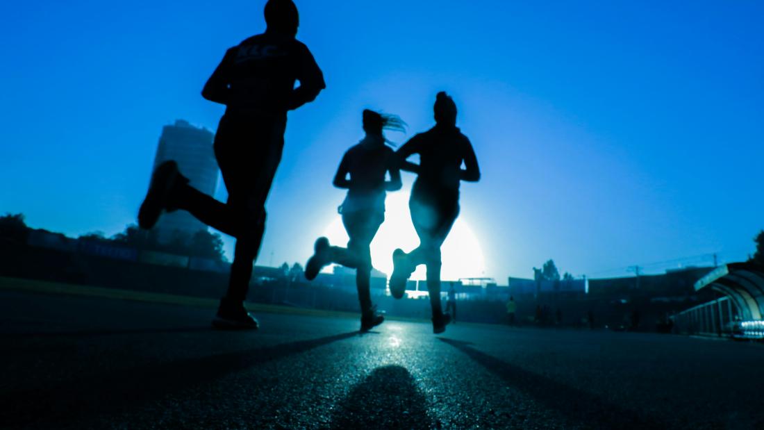 Picture of women running