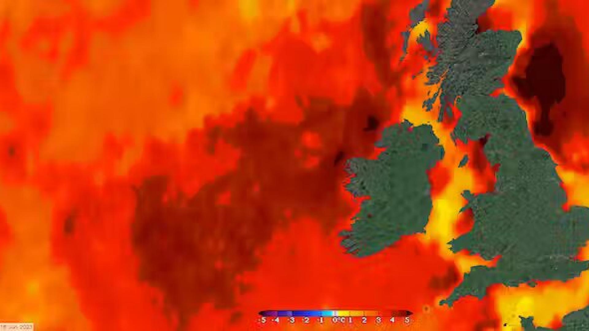 An ‘extreme’ heatwave has hit the seas around the UK and Ireland – here ...