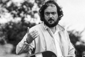 Stanley Kubrick directing the film Barry Lyndon