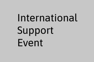 International Support Event tile in Gray