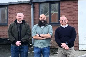 Caernarfon-based Friction Technology staff