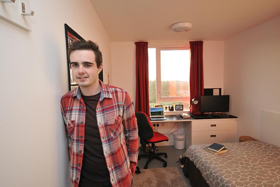 Accommodation - Inside a student flat