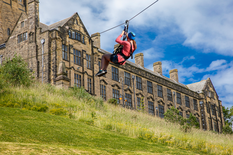 Proposed plans for a zip line connecting Main Arts and St Mary's village