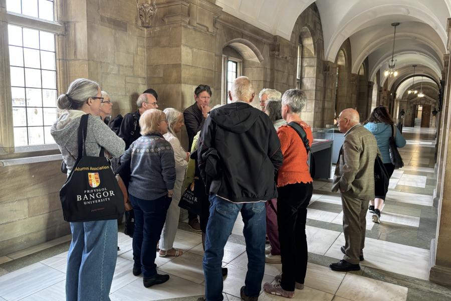 Tour of the Archives anniversary exhibition