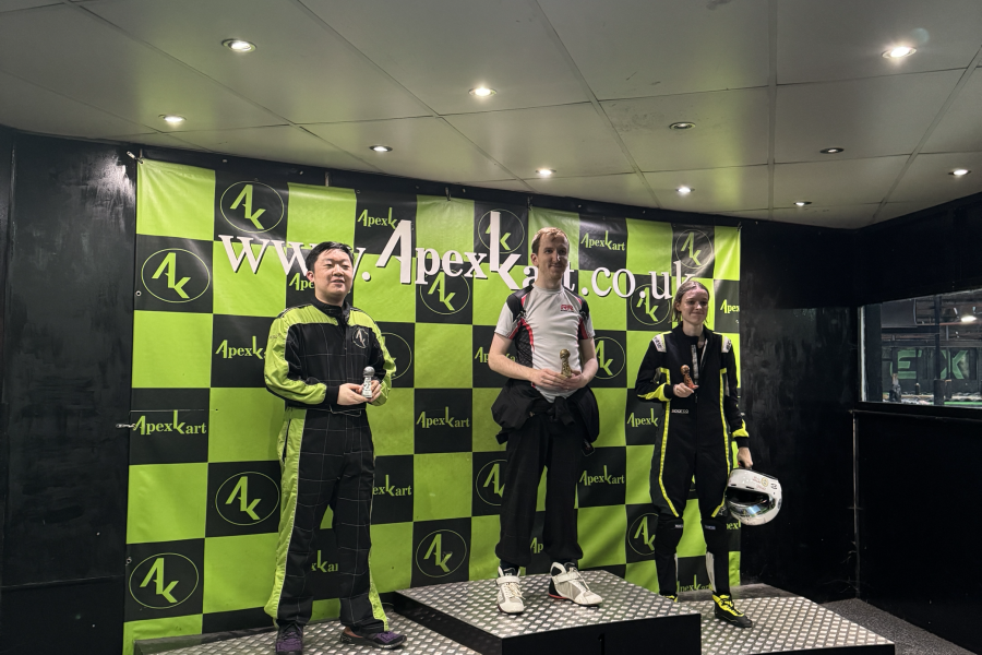 Karting winners, Freshers 2024