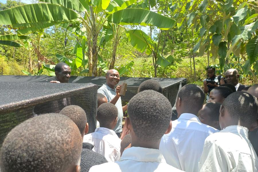 Digwyddiad biobotiau yn Mbale Uganda