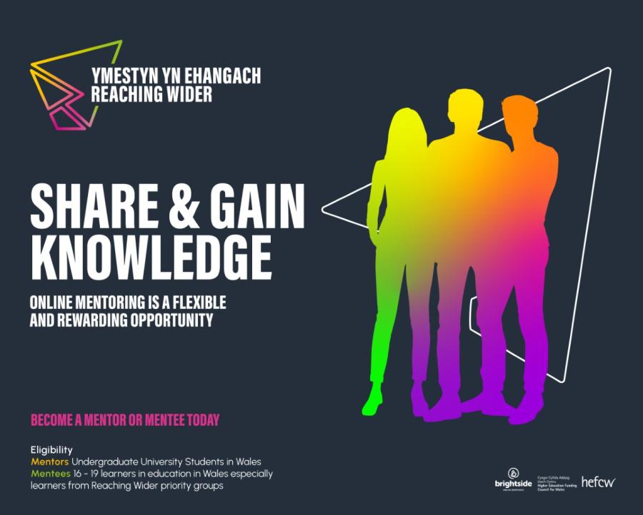 Reaching Wider mentoring advert