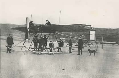 Photo of the bamboo bird aeroplane