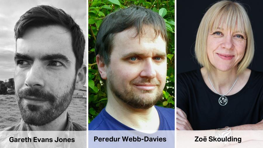 Images of Gareth Evans Jones - Peredur Glyn - Zoe Skoulding