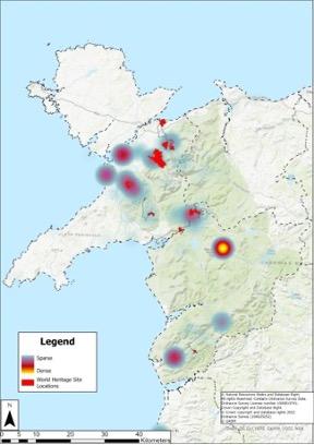 Image of heat map