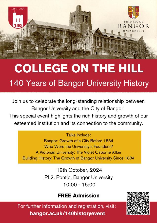 Poster for an event called 'College on the Hill'